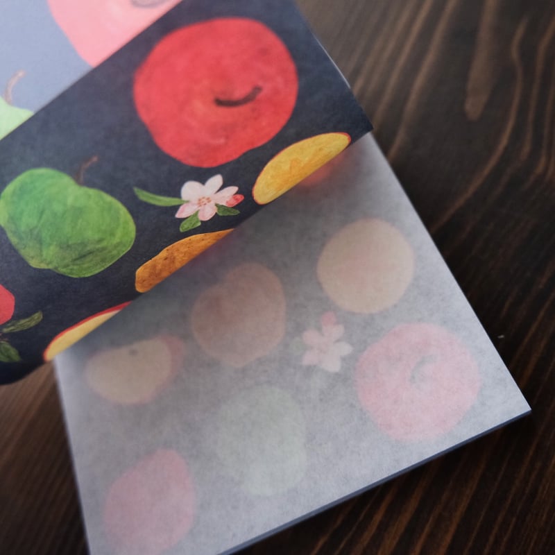 SQUARE MEMO PAD / いわしまあゆ | リスノ雑貨店