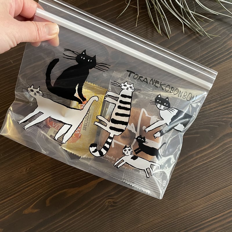 トラネコボンボン - フリーザーバッグ | リスノ雑貨店