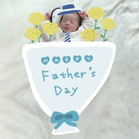 【赤ちゃんの写真に使える】父の日のスタンプセット②