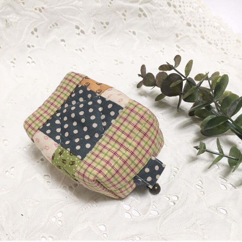 コロリンコインケース＊カラフル パッチワークキット | mayumisakai 