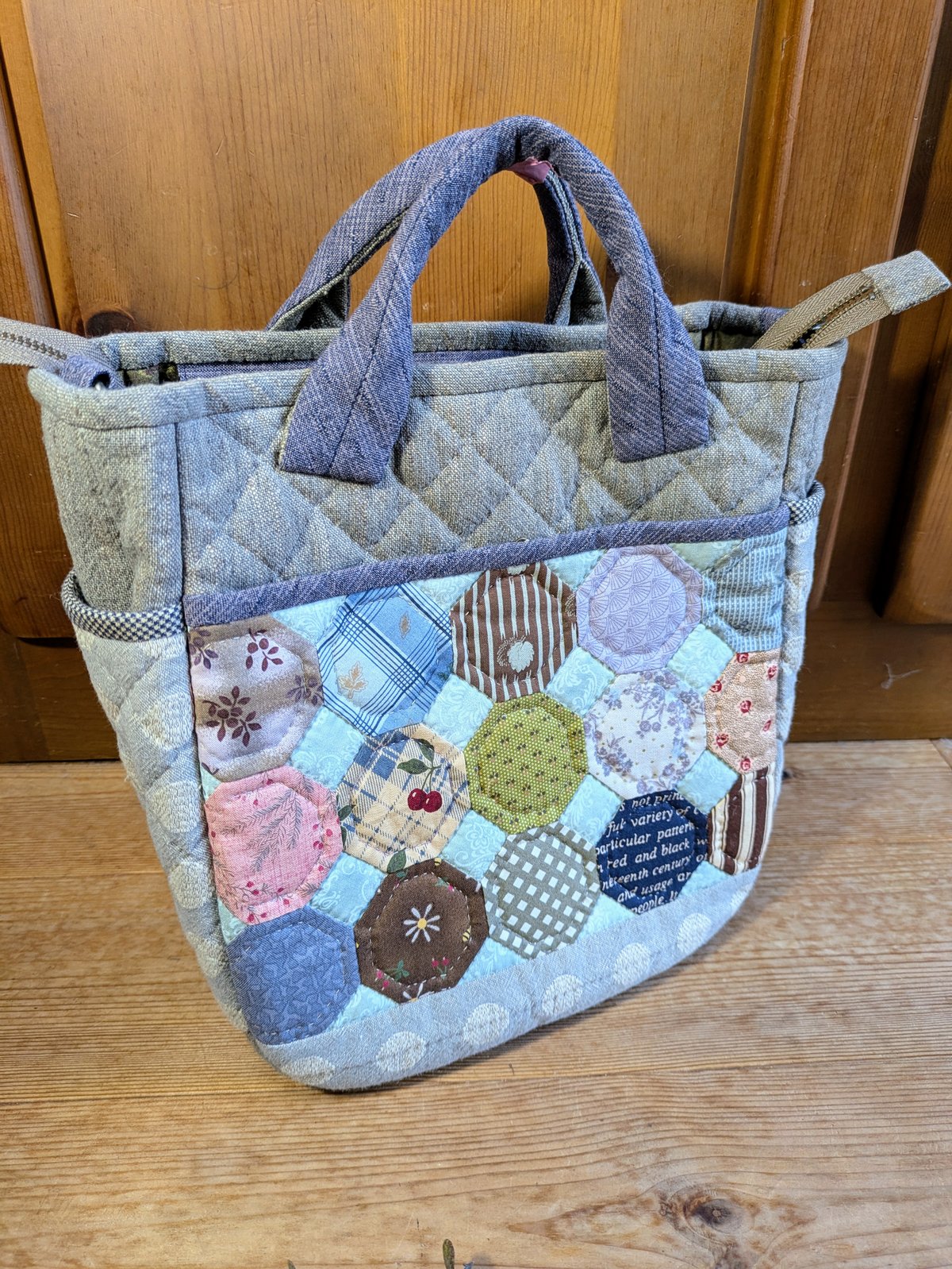 レシピ＊ オクタゴンのショルダーバッグ パッチワークレシピ