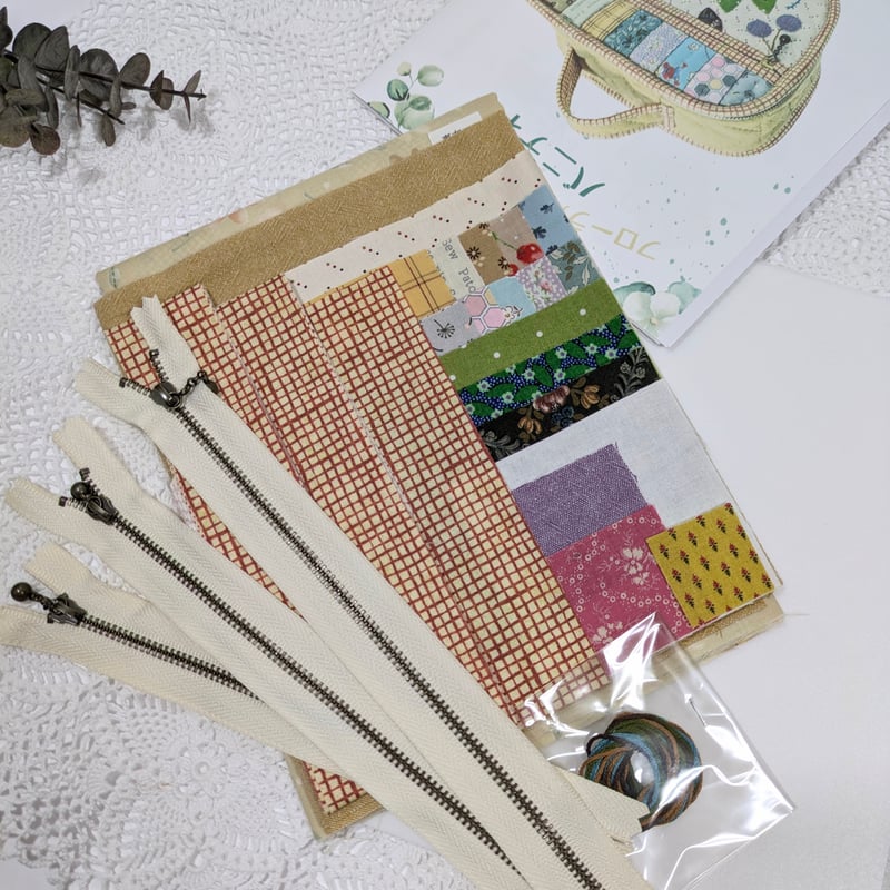フローラル・バニティ パッチワークキット | mayumisakai's STORE