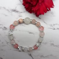 【恋愛特化型】🌕統合を促す💎✨月のエネルギーブレスレット【pink magic】