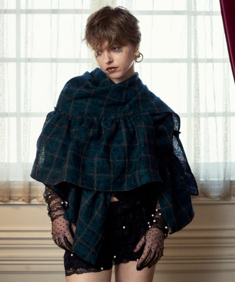 veil stole /green