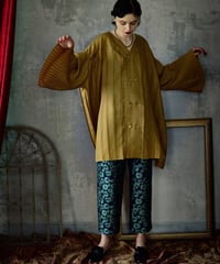 YABANE pleats pants/tricolore | kwotias