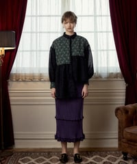 YABANE pleats skirt