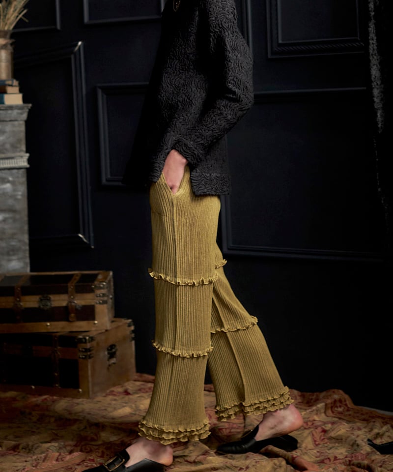 美品 kwotias YABANE pleats pants プリーツパンツ YABANE pleats pants | kwotias