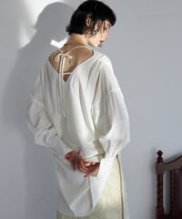 French Linen long blouse