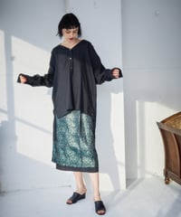 Jacquard long skirt