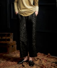 jacquard pants(black)