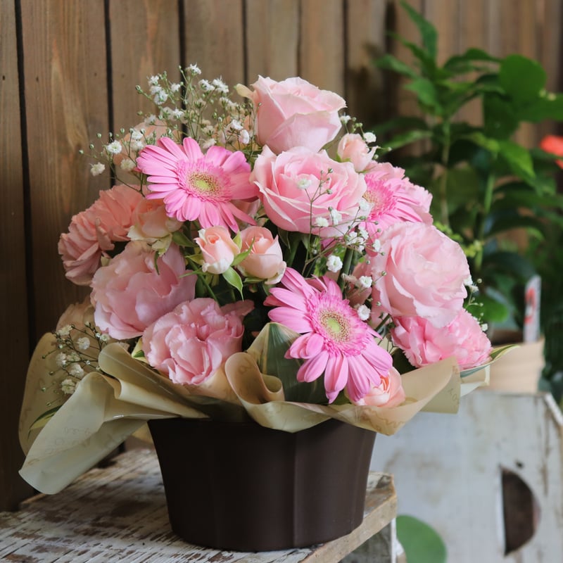 おまかせアレンジメント【M】 | flowershop花の樹