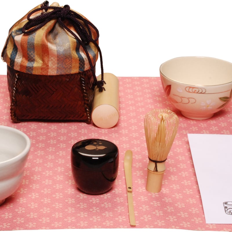 御幸籠セット 和田菁竺作 ＊お取り寄せ商品＊ 携帯用お点前セット 全5