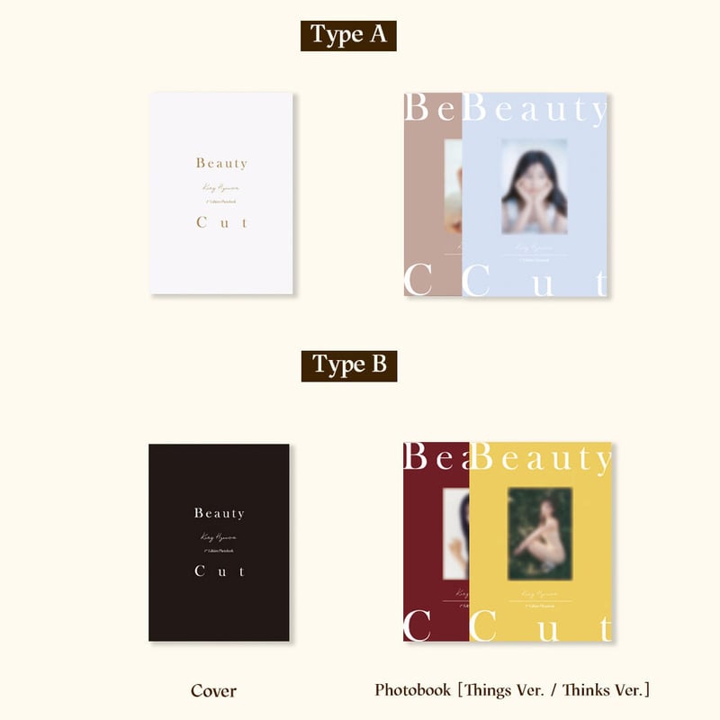 ブロマイド特典付、送料無料、Type A&Bセット】Beauty Cut (Type A&B...