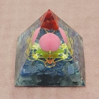 桃1個入り🍑開運オルゴナイト