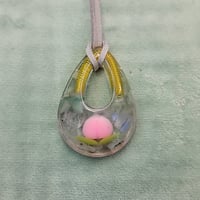 桃1個入り🍑潜在能力を高めるネックレスオルゴナイト(小)