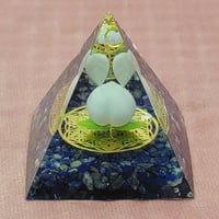 桃うさぎ1匹入り🍑🐇厄除けのオルゴナイト～桃神&月パワーコラボ～
