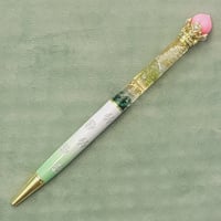 桃付き🍑癒しのボールペンオルゴナイト