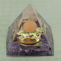 桃1個入り🍑癒しのオルゴナイト～桃神&龍神コラボ～