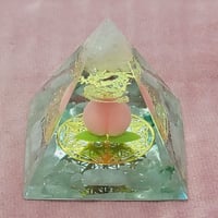 桃1個入り🍑お守りオルゴナイト | Peach Aura Online Shop
