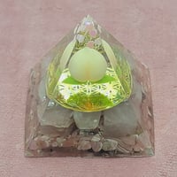 桃1個入り🍑恋愛運のオルゴナイト
