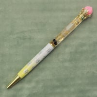 桃付き🍑金運のボールペンオルゴナイト
