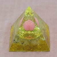 【ご予約者様限定 ご購入可能商品】桃1個入り🍑金運金ピカキラキラのオルゴナイト