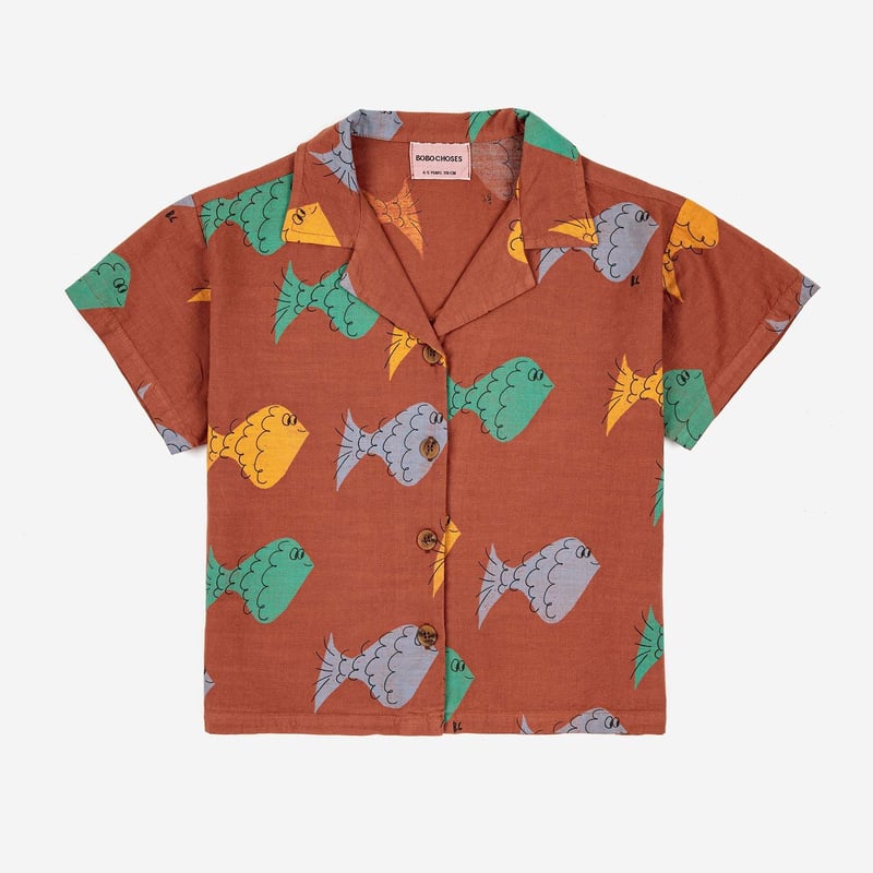 BOBO CHOSES（ボボショーズ）Multicolor Fish all over wov