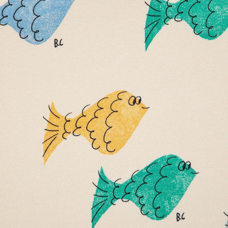 BOBO CHOSES タペストリー 船と魚のデザイン BOBO CHOSES タペストリー 船と魚のデザイン