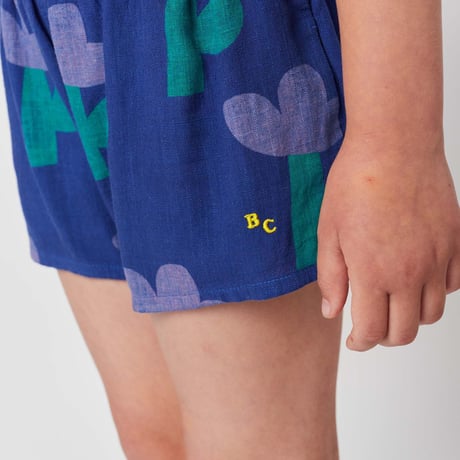 BOBO CHOSES(23SS)Sea Flower all over woven shorts