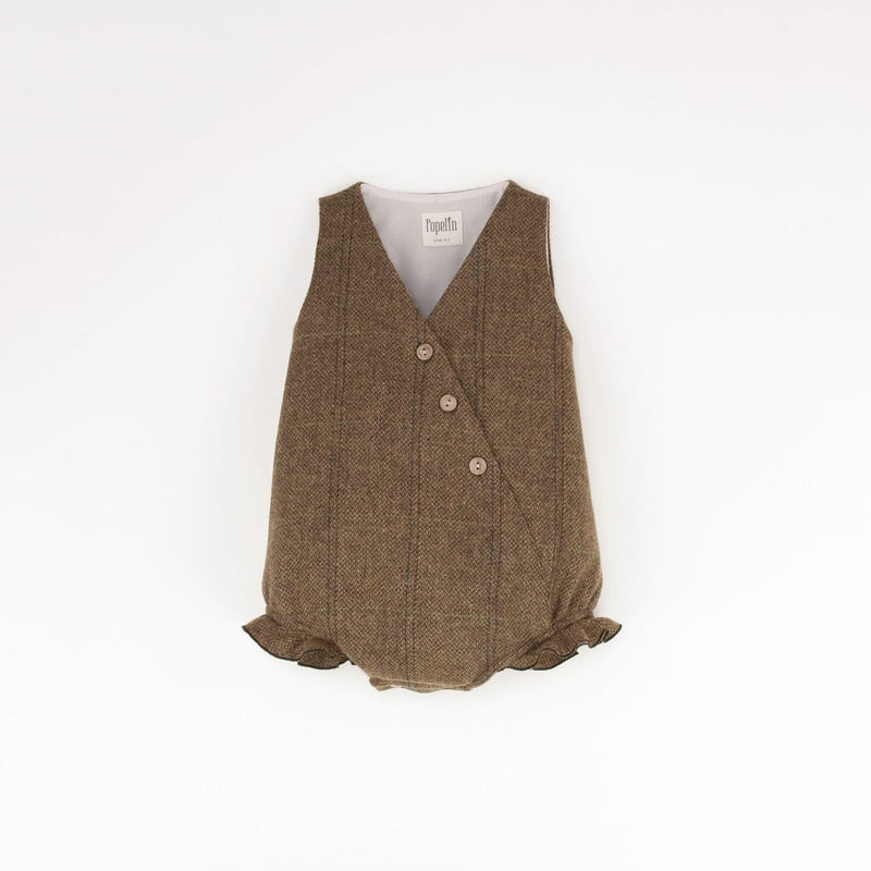 Popelin（ポペリン）｜Mod.4.2 Green check woollen cross