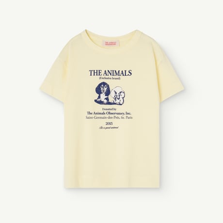 24SSthe animal observatory｜Soft Yellow_Dogs 081(S24020_081_BY)