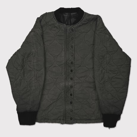 Slash Seam Tribal Camouflage Flight Jacket 20Yeas BK(AGED TWILL)AGED BLACK LINING