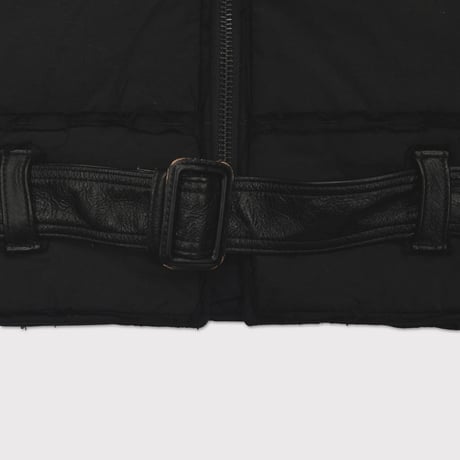Rustic Edged DAS Parka(VEGETABLE DYED NYLON) BLACK