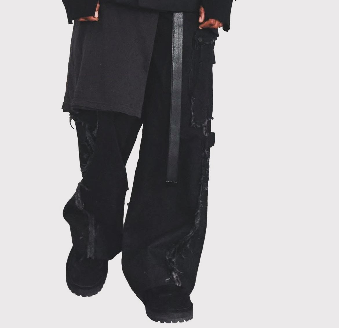 SEQUENZ（シークエンズ）】sqnz double knee pants / パンツ