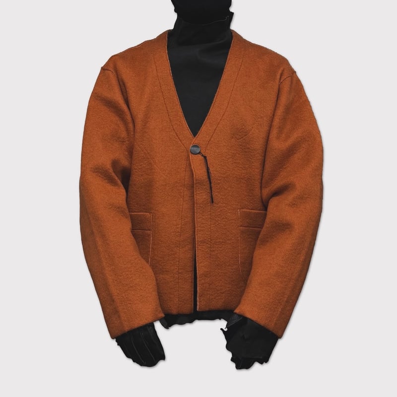 N*A様 minus CUT OFF 1B MOHAIR CARDIGAN SH RESTOCK- Cut Off 1B Cardigan(NEEDLE SHAGGY MOH