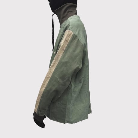 Truck Jacket (VINTAGE US ARMY LAUNDRY BAG)