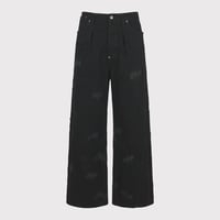 Twist Seam Lot.20603T R&D(100YEARS DENIM) BLACK