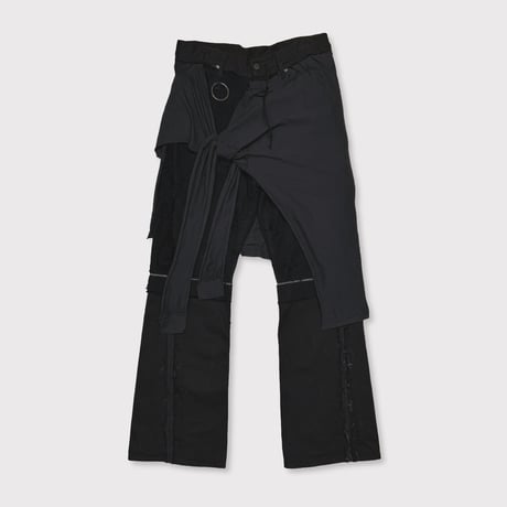 Twist Seam Lot.20746 BORO CRUST With Wrapped(NOIR)