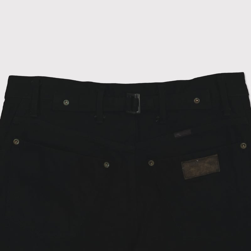 Twist Seam Lot.20617(KOJIMA) BLACK | MINUS OFFI