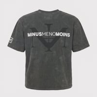 Bootleg Tee(A MAN'S SHADOW)10YEARS BLACK