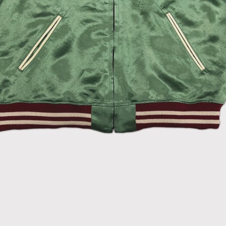x A PUZZLING HOME Souvenir Love Jacket(TWO FACE) OFF