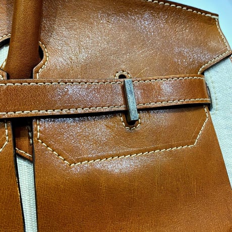 TIMELESS MOINS BAG COMBINATION(VINTAGE GERMAN CANVAS)BROWN