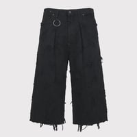 Cut Off Heavy Short Boro Crust (NOIR)