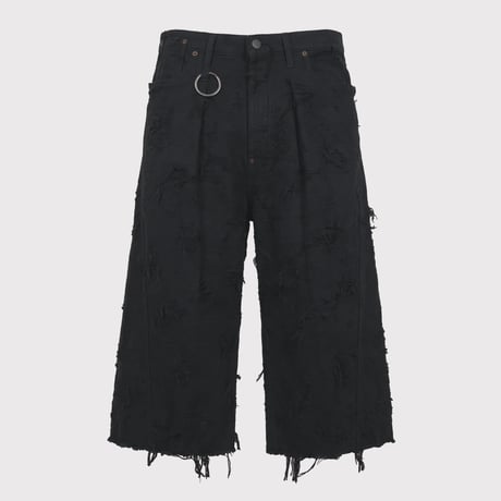 Cut Off Heavy Short Boro Crust (NOIR)