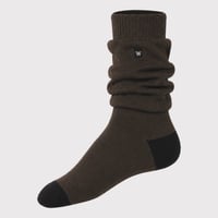 TIMELESS x WHIMSY Logo Socks(LOOSE FIT) BROWN