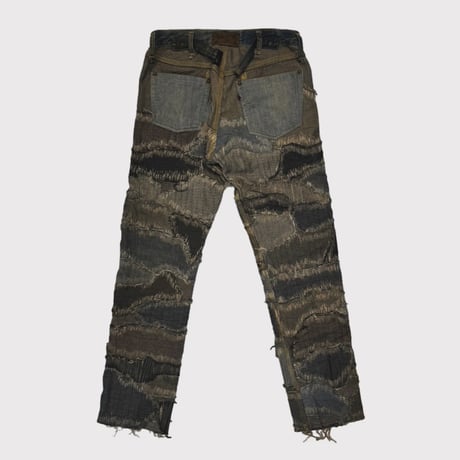 100 YEARS WORK STRAIGHT JEANS INSIDE-OUT (501b)