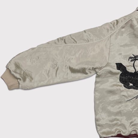 x A PUZZLING HOME Souvenir Love Jacket(TWO FACE) OFF