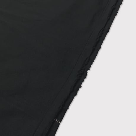 Damaged Tunic With Pocket(OVER DYED) BLACK