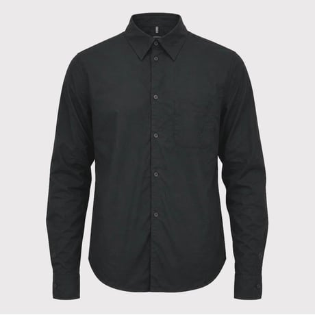 Skin Shirt With Signature(CLASSIC COTTON)  BLACK