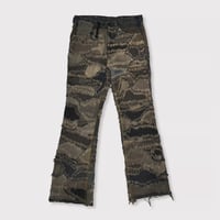 100 YEARS WORK FLARE JEANS INSIDE-OUT (517a)